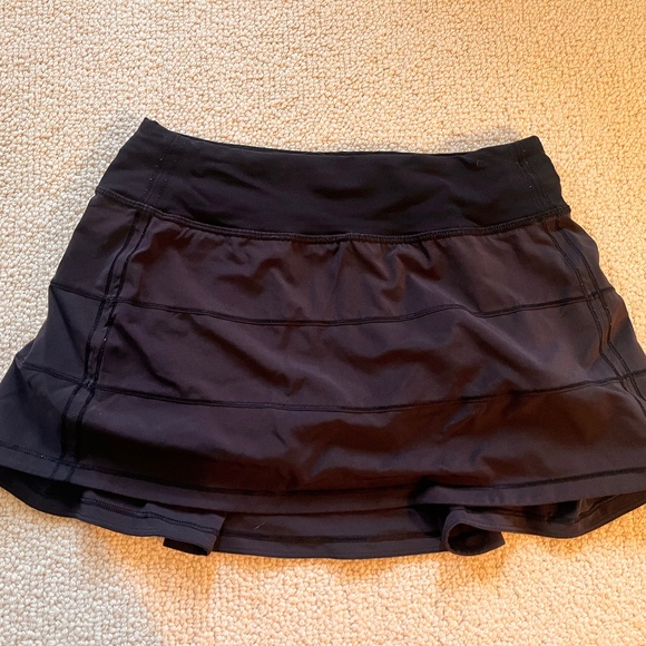 Lululemon Black Tennis Skirt - Picture 1 of 3